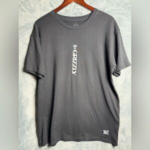 Grizzly Griptape Logo Graphic T-Shirt Black Skate Streetwear L
